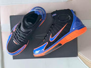 Nike Zoom Kobe 4 Basketball Shoes Black Blue Orange