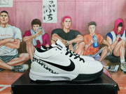 Nike GiGi Kobe 2 Basketball Sneakers White Black
