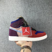 Air Jordan 1 Retro High OG GG Sneakers Red Multicolor