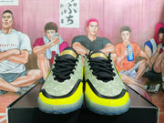 Nike Basketball Shoes in Yellow, Black and Pale Green