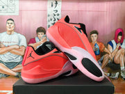 Jordan Basketball Sneakers Pink and Black