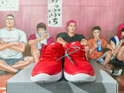 Nike Zoom Red White Basketball Sneakers