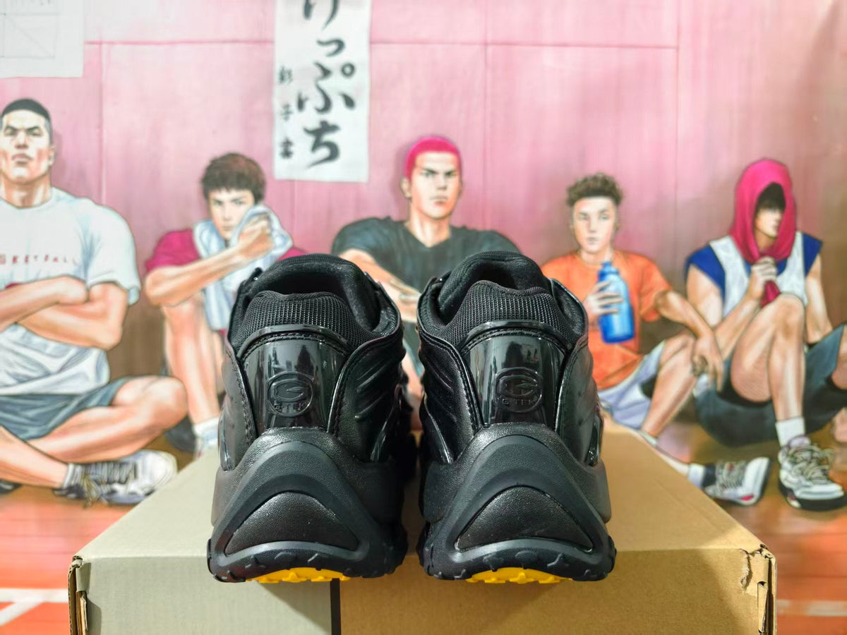 Black Low-Top Sneakers