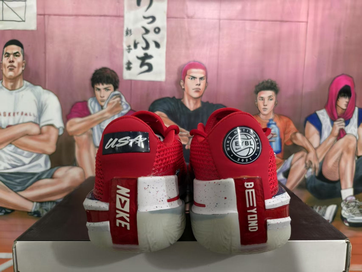 Nike Red Basketball Sneakers