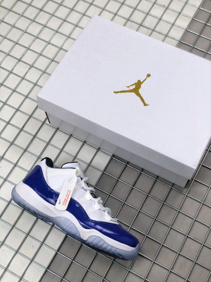 Jordan Air Jordan 11 Blue White Sneakers BQ3685-001