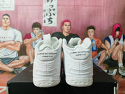 Comme des Garçons Homme Plus White High-Top Sneakers
