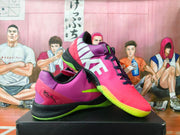 Nike Assassin Basketball Sneakers Pink Purple Neon Green