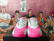 Jordan Luka 1 Basketball Shoes Pink and White