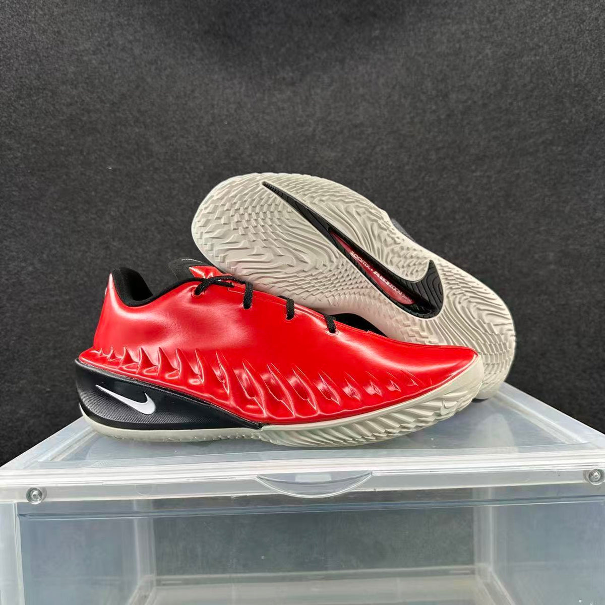 Nike GT Red and Black Basketball Shoes