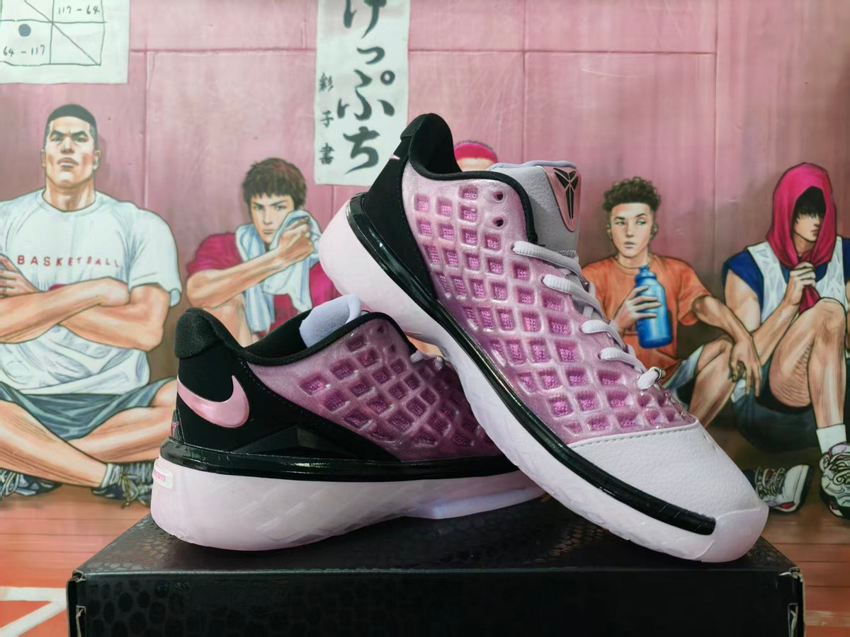 Nike Basketball Sneakers Sakura Pink Black