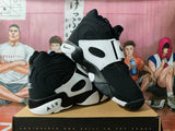 Nike Black and White High-Top Basketball Sneakers