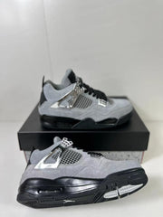 Jordan Air Jordan 4 Retro Hot Lava Gray Black Sneakers AQ9129-005