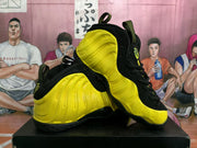 Nike Air Foamposite One Yellow Black Basketball Sneakers