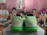 Jordan Basketball Sneakers White Green