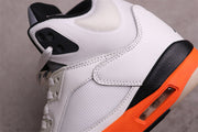 Jordan Air Jordan 5 Fire Red High-Top Sneakers White Black Orange DC1060-100