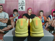Nike Basketball Sneakers in Lime and Orange