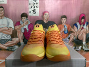 Nike Basketball Sneakers Orange Yellow