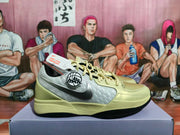 Nike 12AM Basketball Shoes in Pale Yellow and Silver