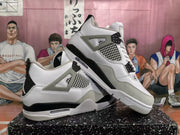 Jordan 4 White Black Sneakers