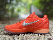 Nike Kobe 6 Basketball Sneakers Violent Orange