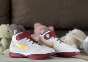 Nike Kobe 2 Kids' High-Top Sneakers White Red Gold