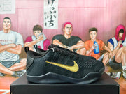Nike Kobe 11 Basketball Shoes Black Gold