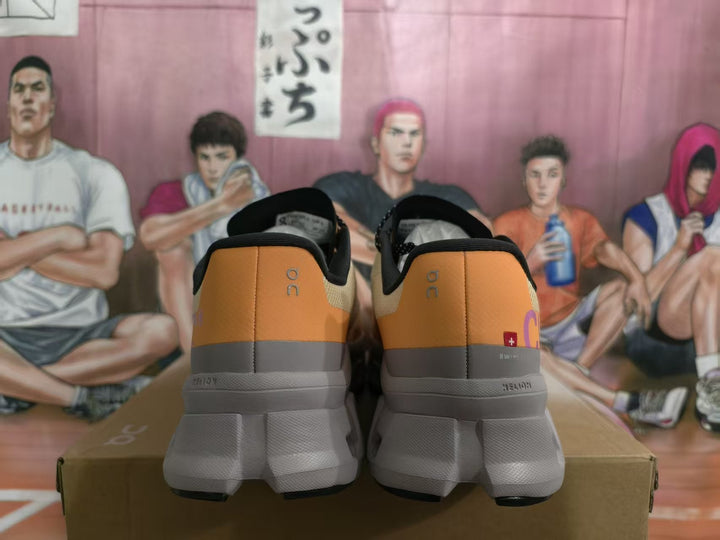 On Sneakers Pale Yellow and Gray