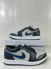 Jordan Air 1 Low Sneakers Black Grey Blue DC0774-040