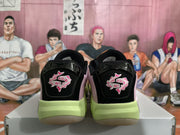 Jordan Basketball Sneakers Black, Pink and Lime