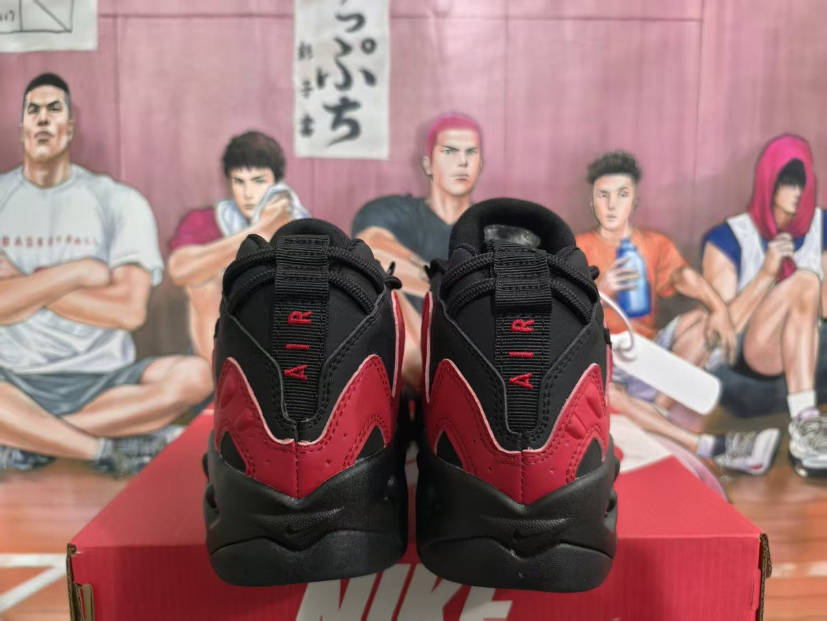 Nike Black and Red Sneakers