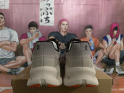 On Almond Color Low-Top Sneakers