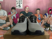 On Cloud Running Sneakers Mineral Gray and Black