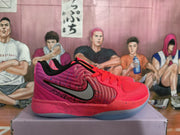 Nike Basketball Shoes in Pink and Orange Speckle