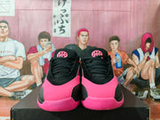 Jordan Basketball Sneakers Black and Pink