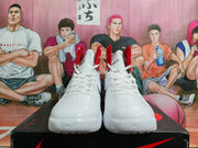 Nike Zoom LeBron 4 Basketball Shoes White Red