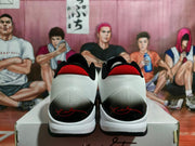 Nike Basketball Sneakers White Black Red