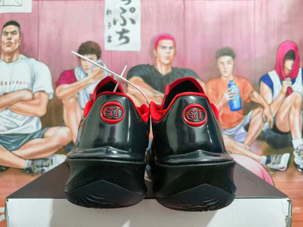 Nike GT Basketball Shoes Black and Red