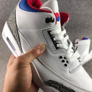 Jordan Air Jordan 3 Seoul White Blue Red AV8370-100 Sneakers