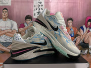 Nike Blue Camouflage Basketball Sneakers