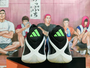 adidas Basketball Shoes Black Blue and Volt