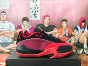 Jordan Basketball Sneakers Red and Black Quai 54 Style