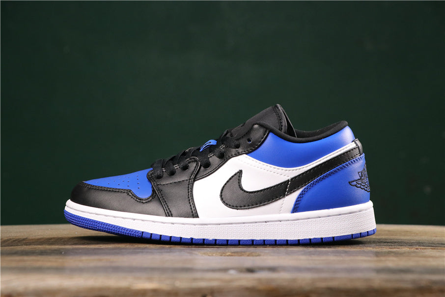 Jordan Low-Top Sneakers Royal Blue Black White