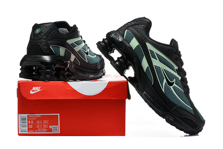 Nike Shox Ride 2 Sneakers Black Teal