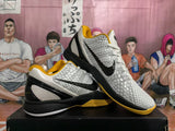 Nike Basketball Sneakers White Black Yellow