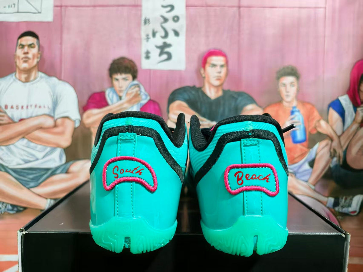 Nike Basketball Shoes in Sky Blue and Black