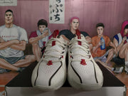 Nike Basketball Sneakers White Black Red Snake Year