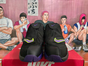 Nike The Glove Basketball Sneakers Black Purple Yellow