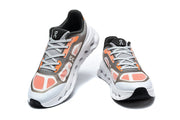 On Cloudswift Remix Running Shoes in Gray and Orange