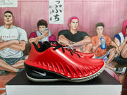 Nike GT Basketball Sneakers Red Black