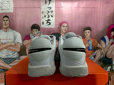 Nike Basketball Sneakers Beige with Black Swoosh